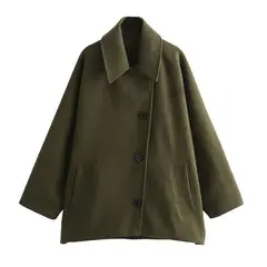 BLWOENS - Chaqueta de invierno para mujer - Verde