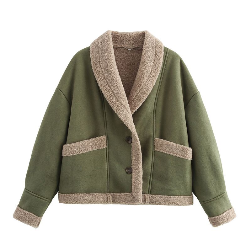 BLWOENS - Chaqueta de invierno para mujer - Verde
