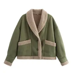 BLWOENS - Chaqueta de invierno para mujer - Verde