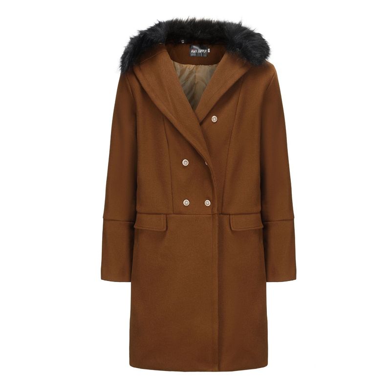 BLWOENS - Chaqueta de invierno para hombres - Marrón.