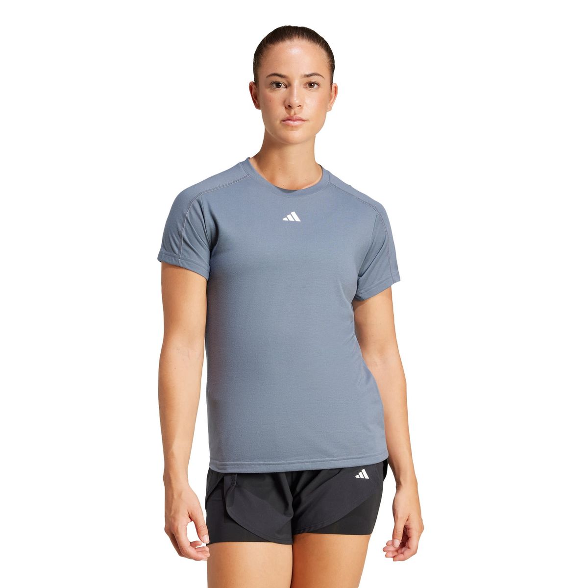 ADIDAS - Polera AEROREADY Train Essentials Minimal Branding Cuello Redondo