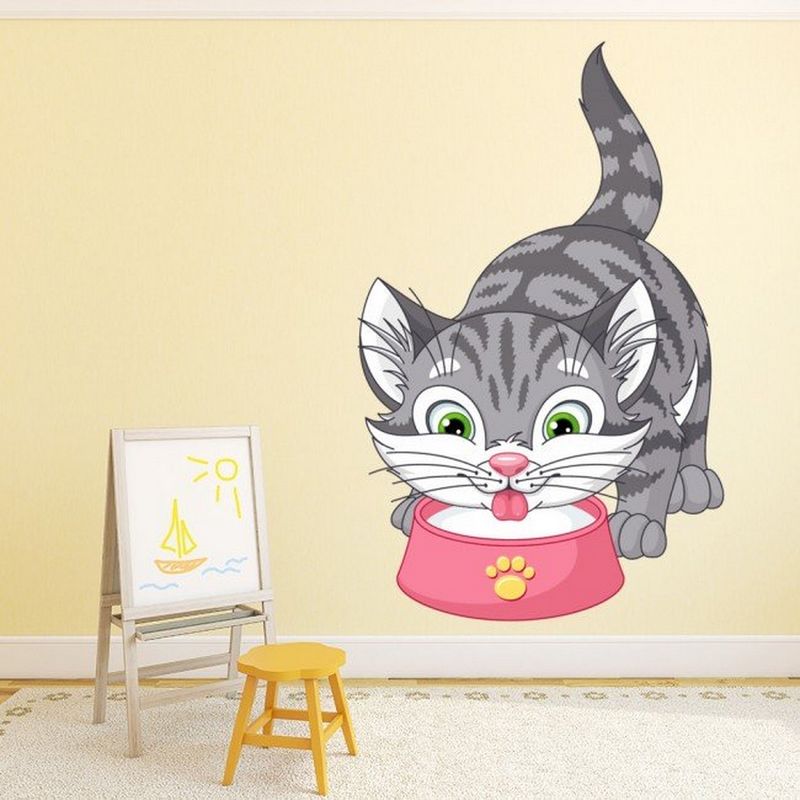 AVERY - Grey Cat Cute Kitten WS-44799