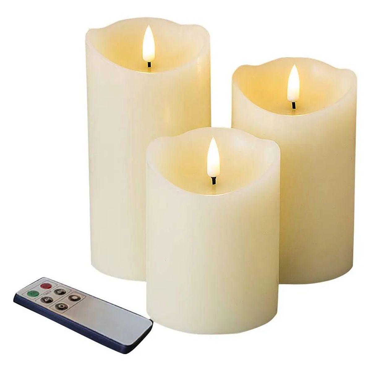 MOVI - Set de Velas con Led y Control Remoto