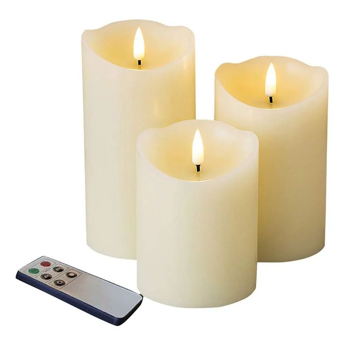 MOVI - Set de Velas con Led y Control Remoto