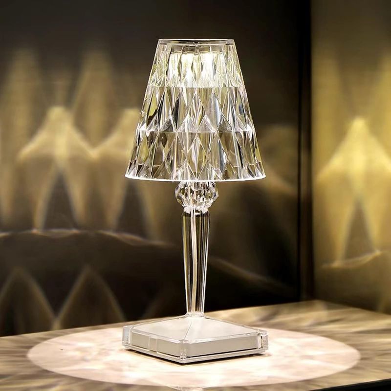 GENERICO - Generico Lámpara de noche de cristal de estilo moderno acrílico
