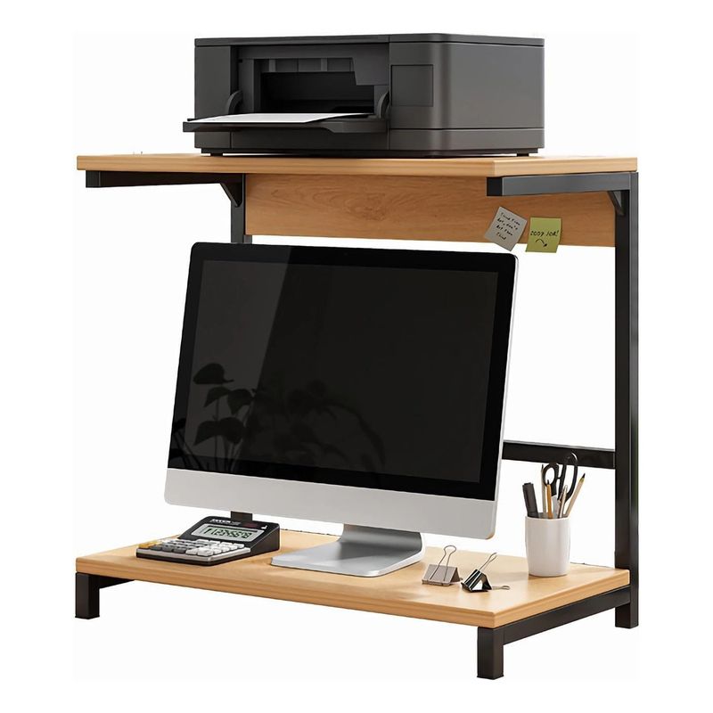 GENERICO - Elevador De Monitor Organizador De Escritorio 2 Niveles Soporte De Monitor Para