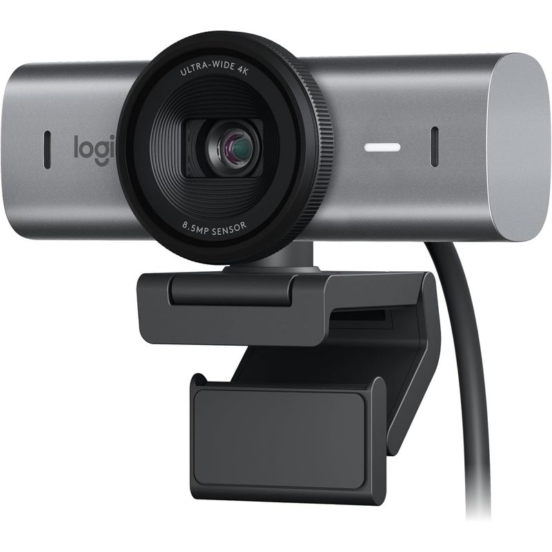 LOGITECH - Logitech MX Brio Ultra HD 4K Streaming Webcam - Grafite