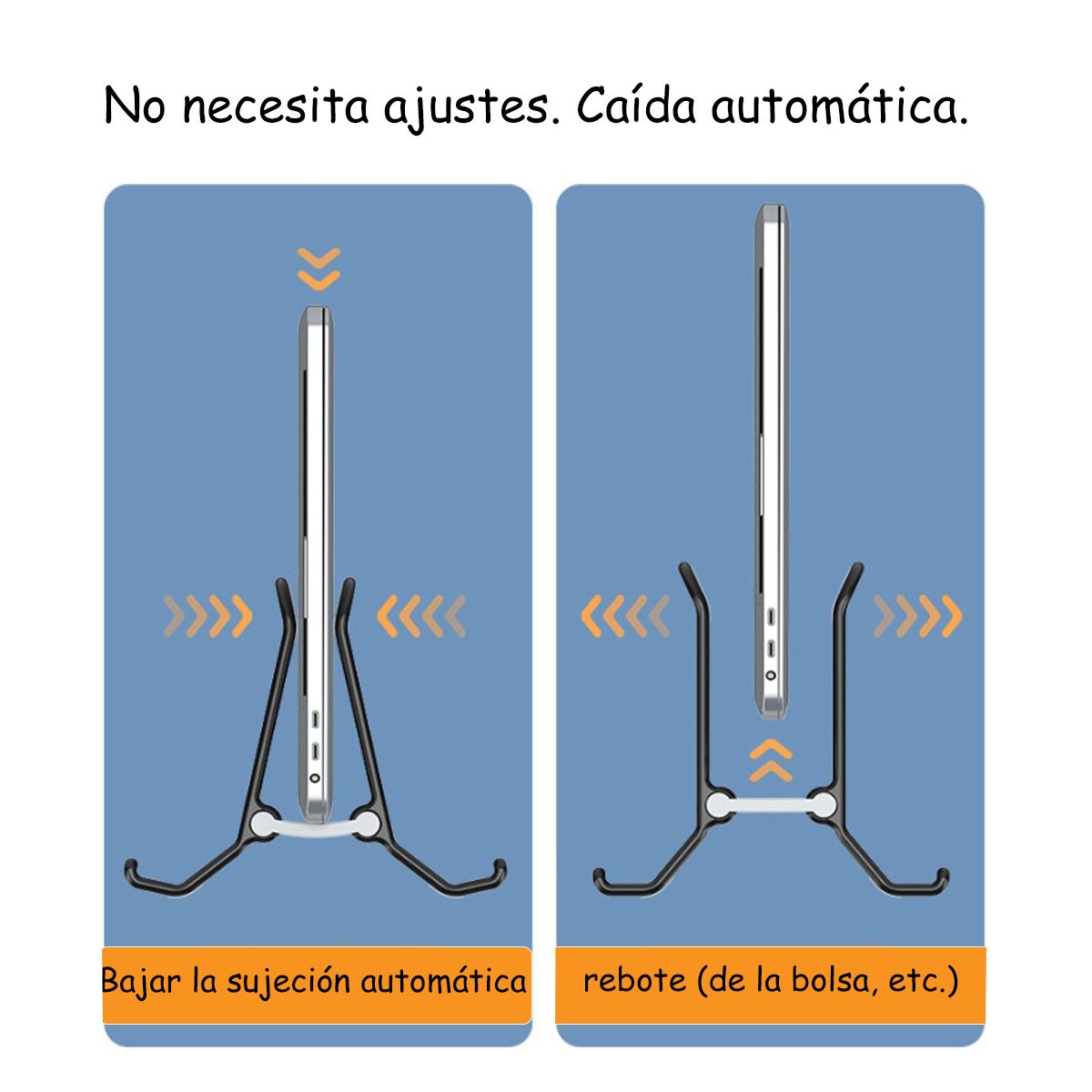 GENERICO - Negro Soporte IPad Tablet Macbook Apple Macmini Para Oficina