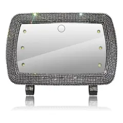 GENERICO - Espejo De Maquillaje De Visera De Coche Con 3 Modos Luz Led.