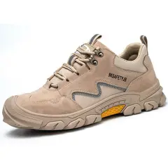 DANWEILE - Zapatos de Seguridad Zapato de Trabajo Botín De Seguridad