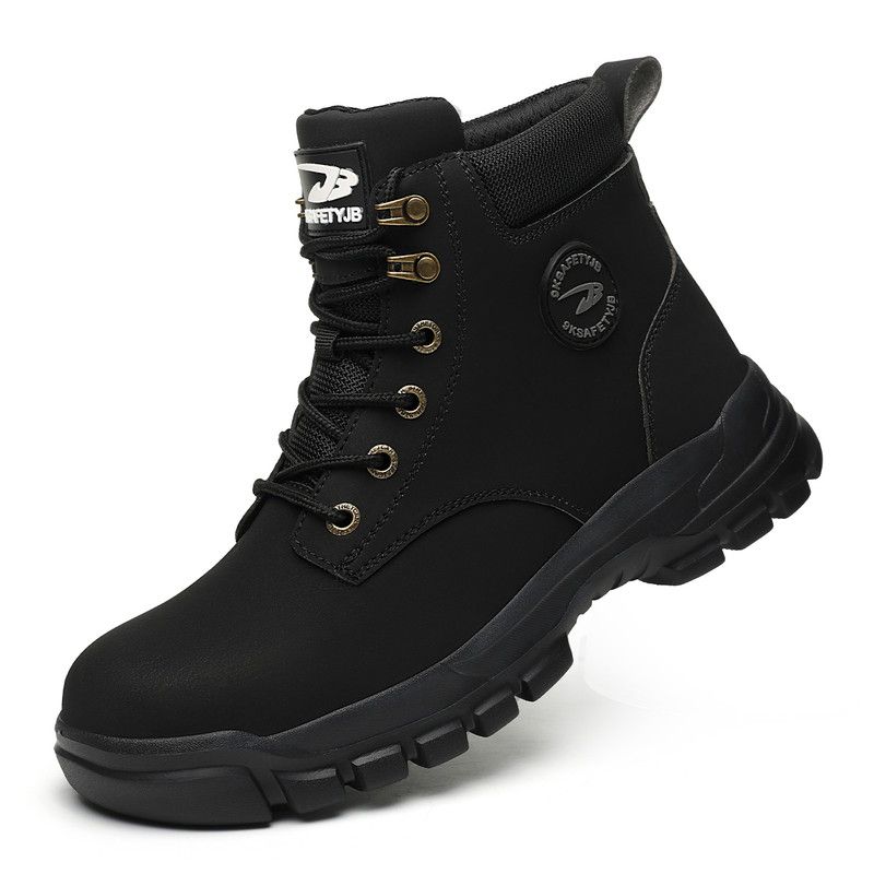 DANWEILE - Zapatos de Seguridad Zapato de Trabajo Botín De Seguridad
