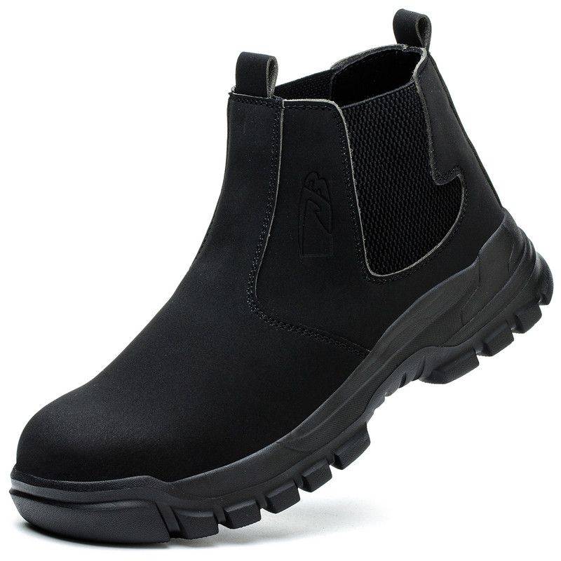 DANWEILE - Zapatos de Seguridad Zapato de Trabajo Botín De Seguridad