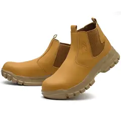 DANWEILE - Zapatos de Seguridad Zapato de Trabajo Botín De Seguridad