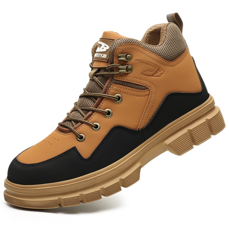 DANWEILE - Zapatos de Seguridad Zapato de Trabajo Botín De Seguridad
