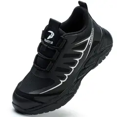 DANWEILE - Zapatos de Seguridad Zapato de Trabajo Botín De Seguridad