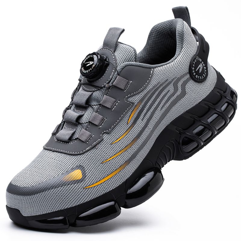 DANWEILE - Zapatos de Seguridad Zapato de Trabajo Botín De Seguridad