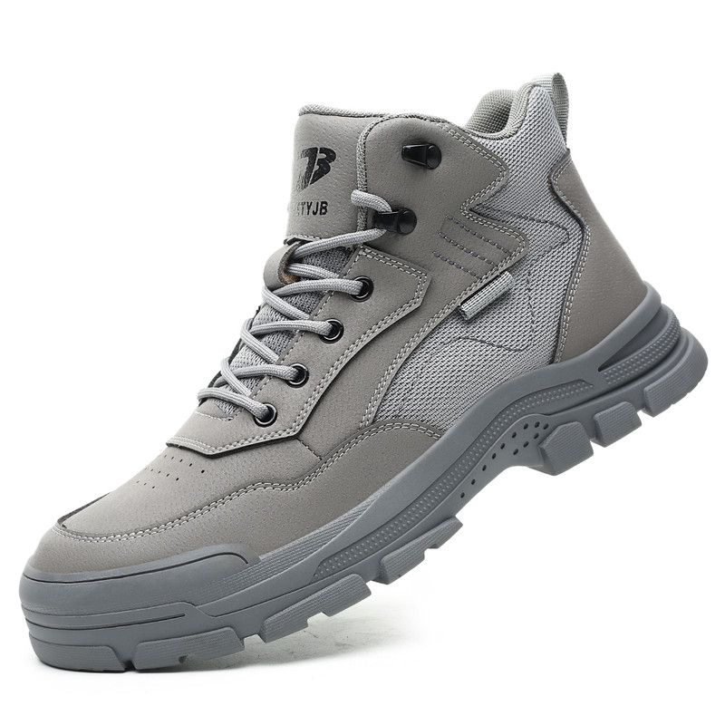 DANWEILE - Zapatos de Seguridad Zapato de Trabajo Botín De Seguridad