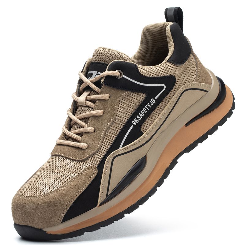 DANWEILE - Zapatos de Seguridad Zapato de Trabajo Botín De Seguridad