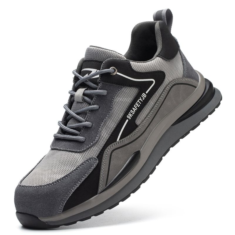 DANWEILE - Zapatos de Seguridad Zapato de Trabajo Botín De Seguridad