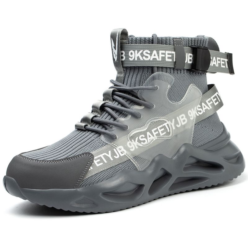 DANWEILE - Zapatos de Seguridad Zapato de Trabajo Botín De Seguridad