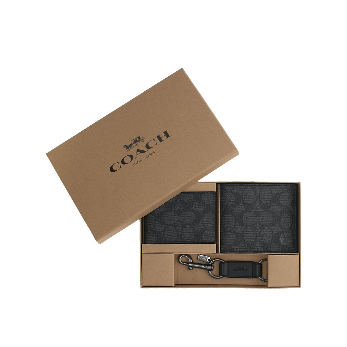 COACH - COACH Cartera Hombre Caqui y Marrón Cw344