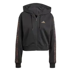 ADIDAS - Polerón con Capucha Essentials Seasonals Animal French Terry Cierre Frontal