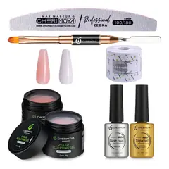 CHERIMOYA - Kit De Inicio De Gel Para Extensiones De Uñas