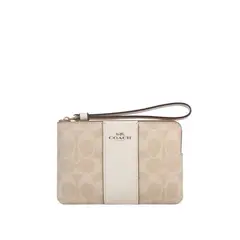 COACH - Cartera Mujer Ms Corner Amarillo arena CW854