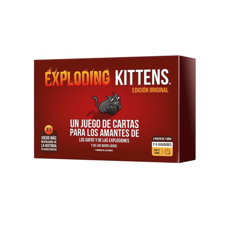 EXPLODING KITTENS - Exploding Kittens Juego de Mesa