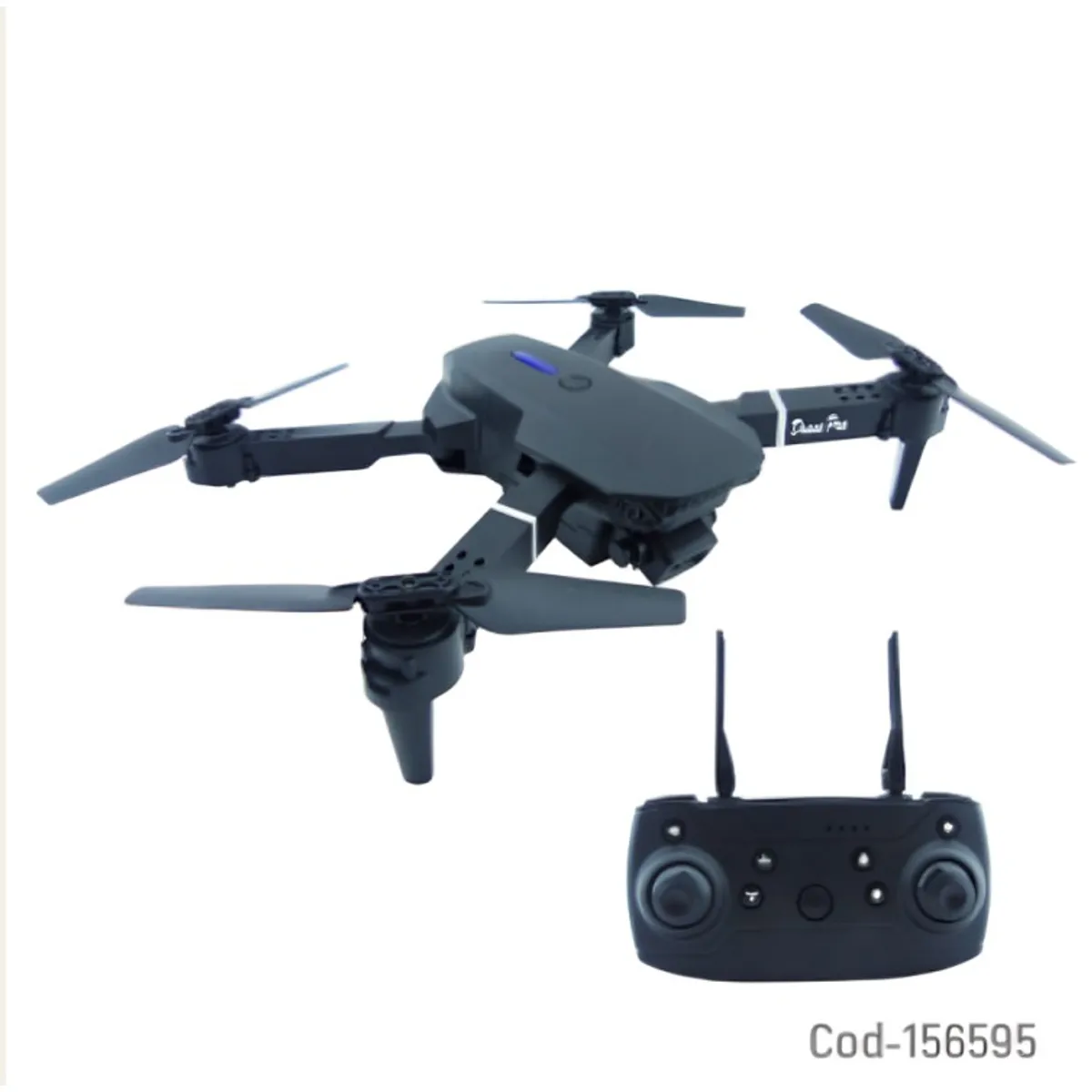 GENERICO - DRONE MODE88 WIFI 2 CAMARAS CON ESTUCHE RECARGABLE