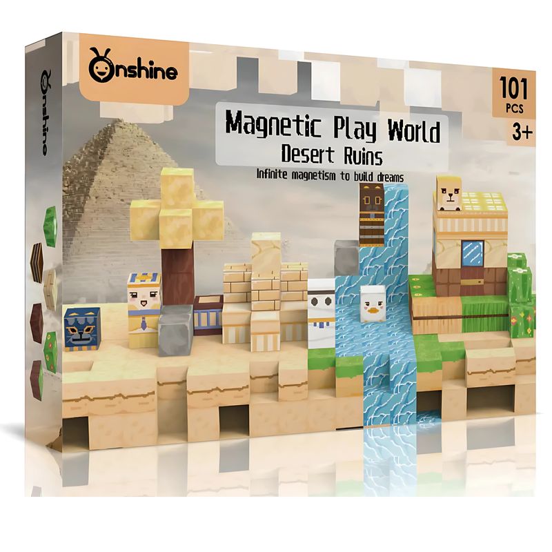 ONSHINE - MUNDO MAGNETICO RUINAS DEL DESIERTO 101 PIEZAS