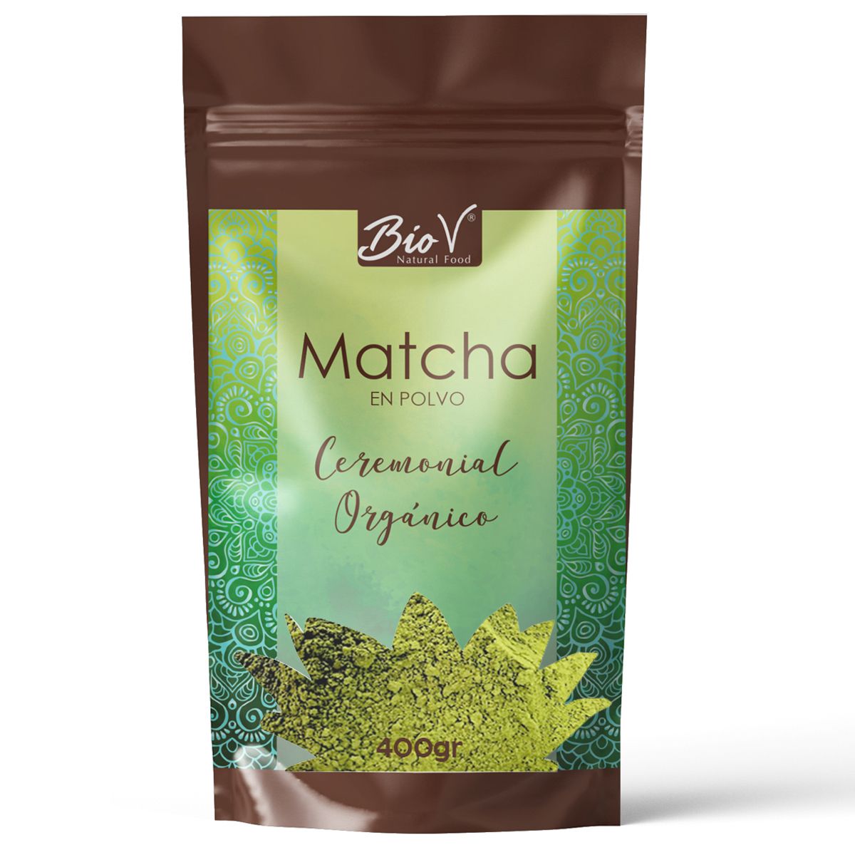 BIOV - Matcha Organico Puro 800g Ceremonial Premium Te Verde Bio V