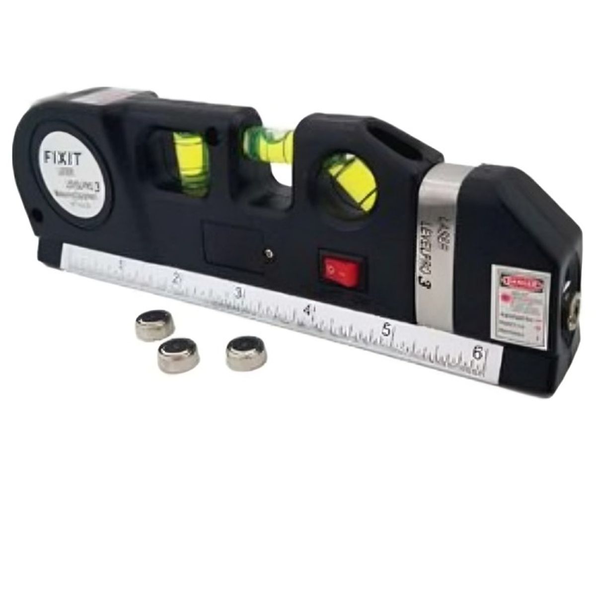 GENERICO - Medidor De Nivel Láser Medición Multiuso Huincha