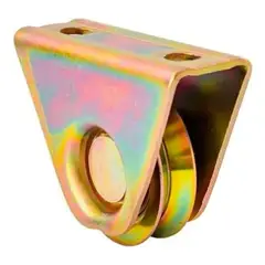 ROZENBERG SPA - Rueda Metálica Para Riel Puerta O Portón Corredizo 48 Mm