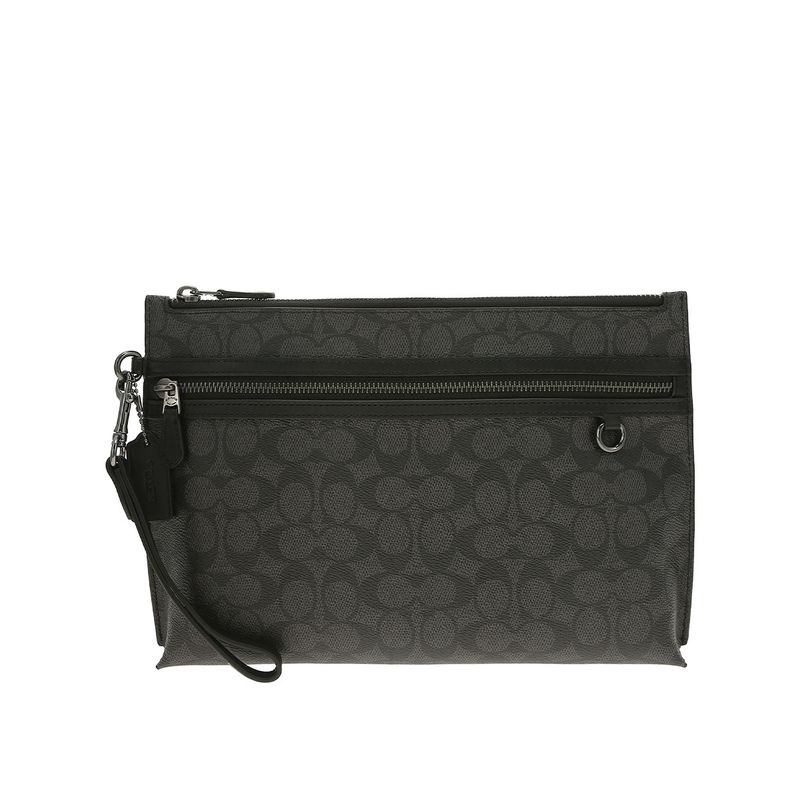 COACH - COACH Carry All Pouch In Signature Canvas cy985