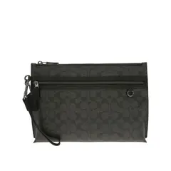 COACH - Carry All Pouch In Signature Canvas cy985