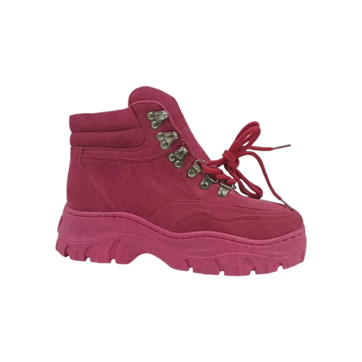 HERIEL - Botín Fucsia Plataforma Mujer