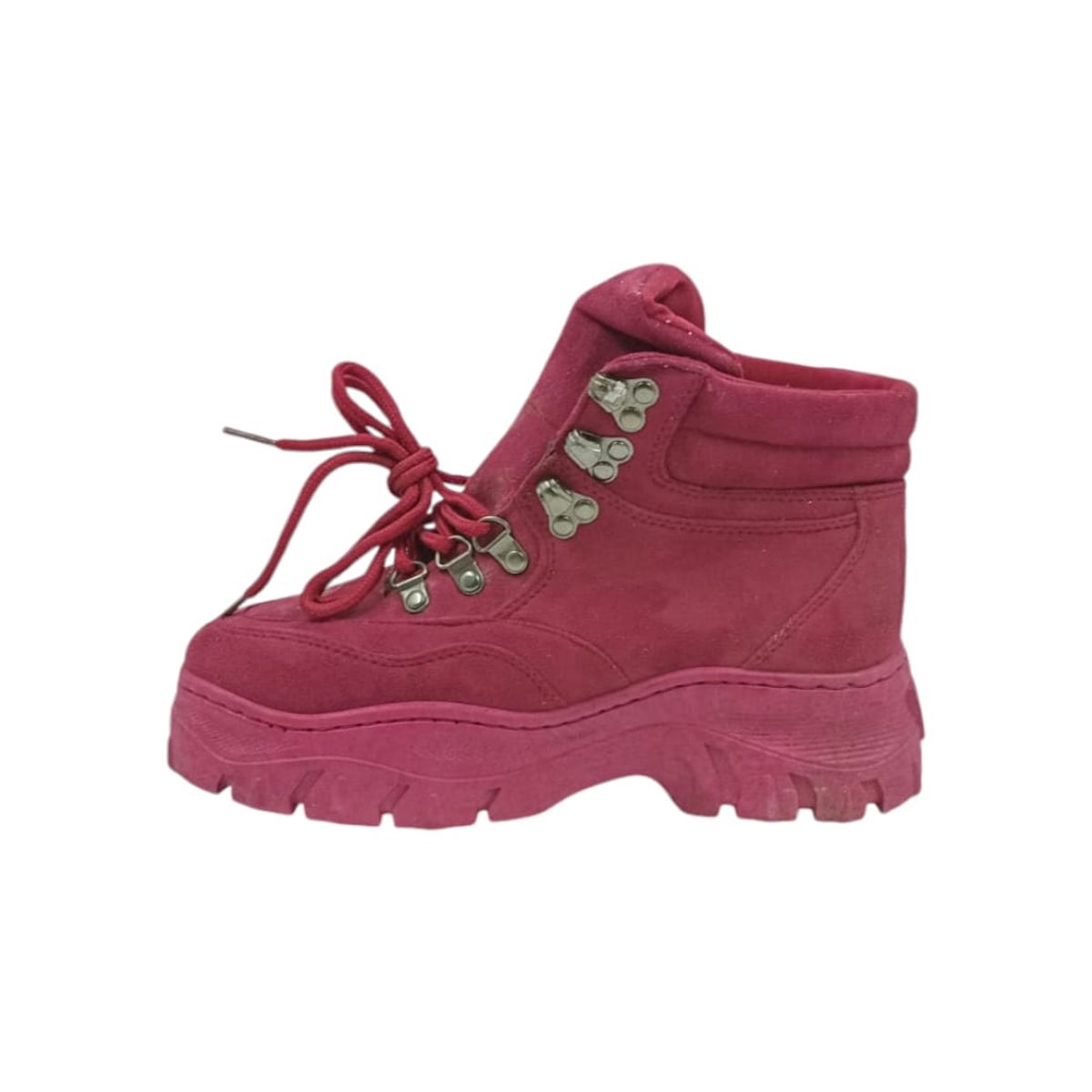 HERIEL - Botín Fucsia Plataforma Mujer