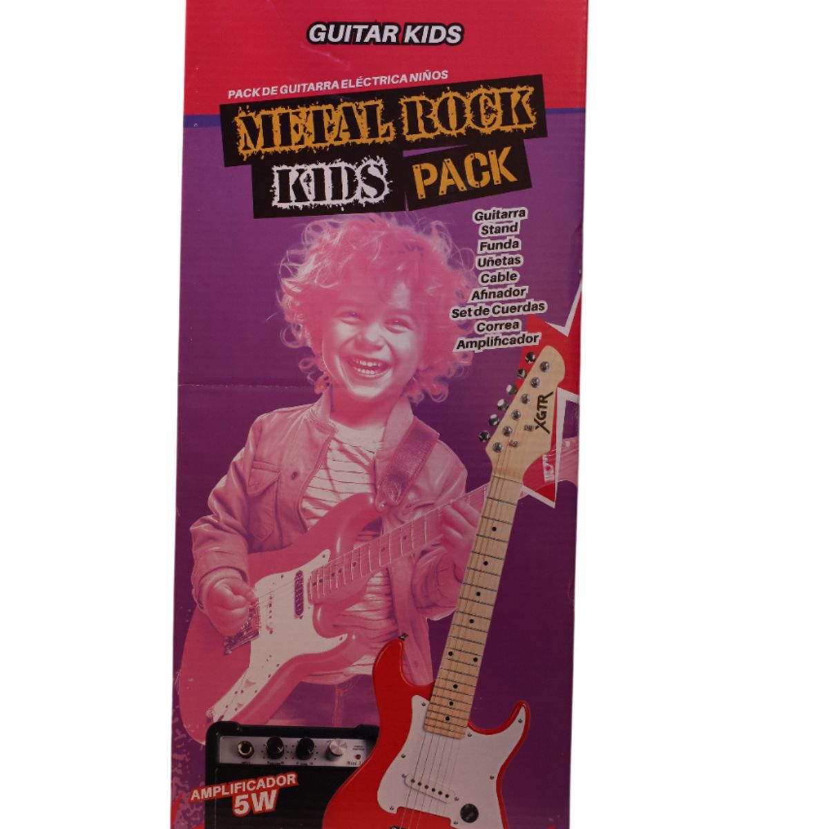 XGTR - Pack Guitarra Electrica kid Red ST50 XGTR