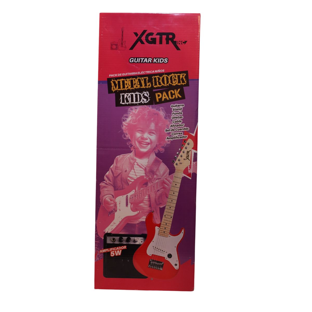 XGTR - Pack Guitarra Electrica kid Red ST50 XGTR
