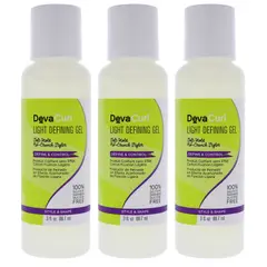 DEVACURL - Luz definición del gel pack de 3-devacurl-3oz