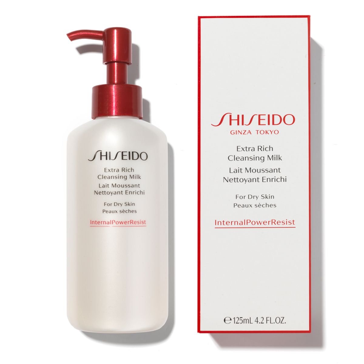 SHISEIDO - Limpiador Facial Leche Extra Rica - By Shiseido - 125 ml.