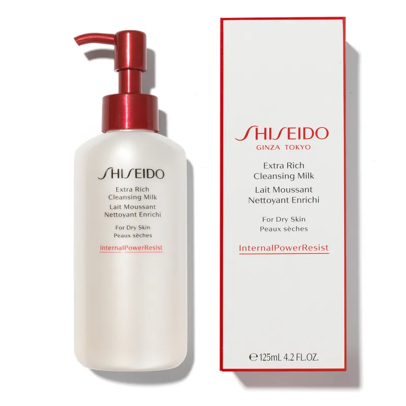 SHISEIDO - Limpiador Facial Leche Extra Rica -  By Shiseido - 125 ml.