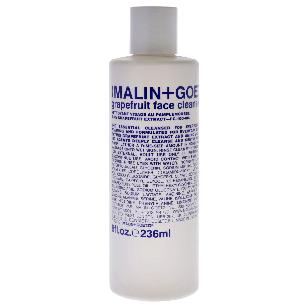 MALIN + GOETZ - Limpiador Facial de Toronja 250ml Malin + Goetz
