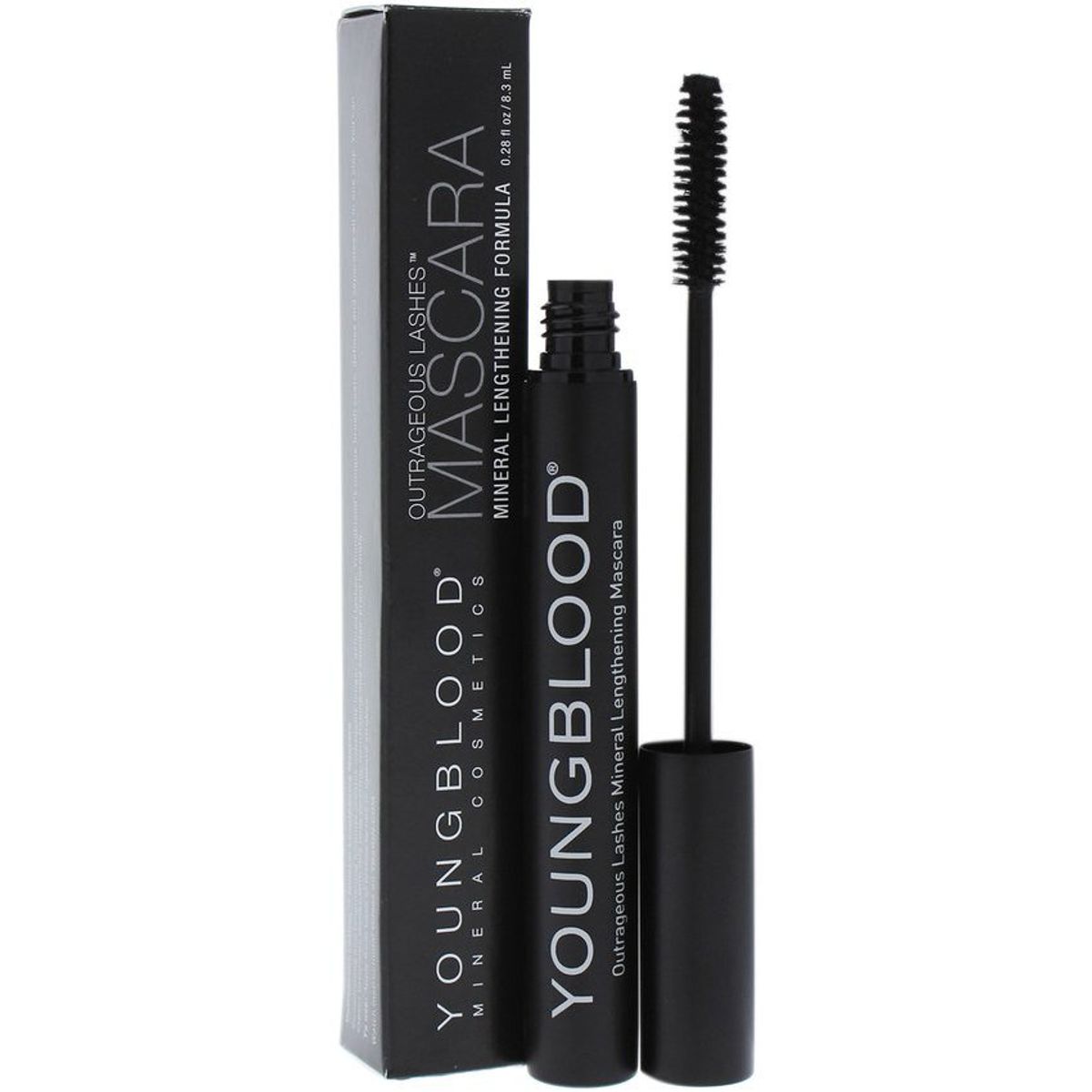 YOUNGBLOOD - Mascara de alargamiento mineral blackout youngblood