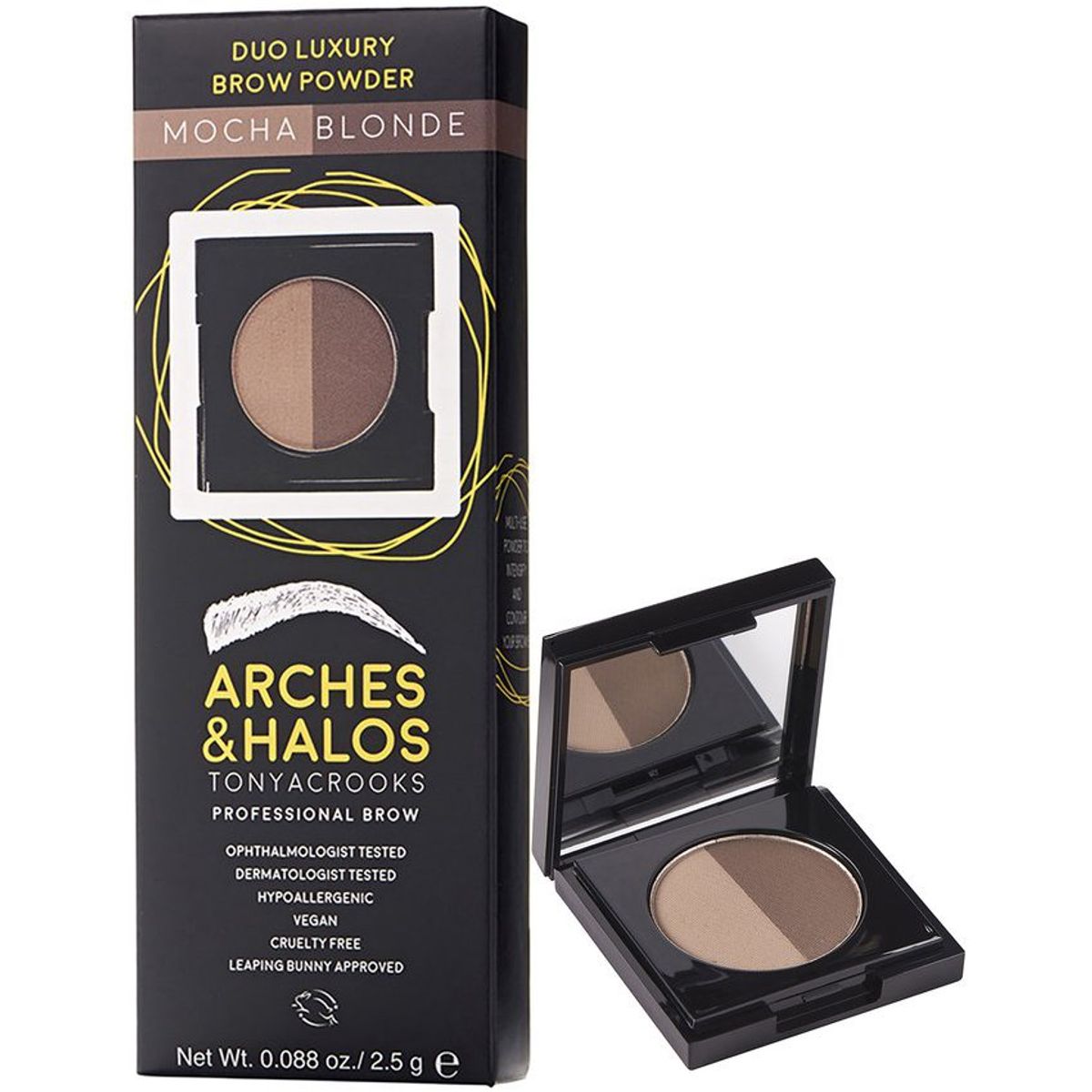 ARCHES AND HALOS - Polvo Duo para Cejas de Lujo Arches And Halos