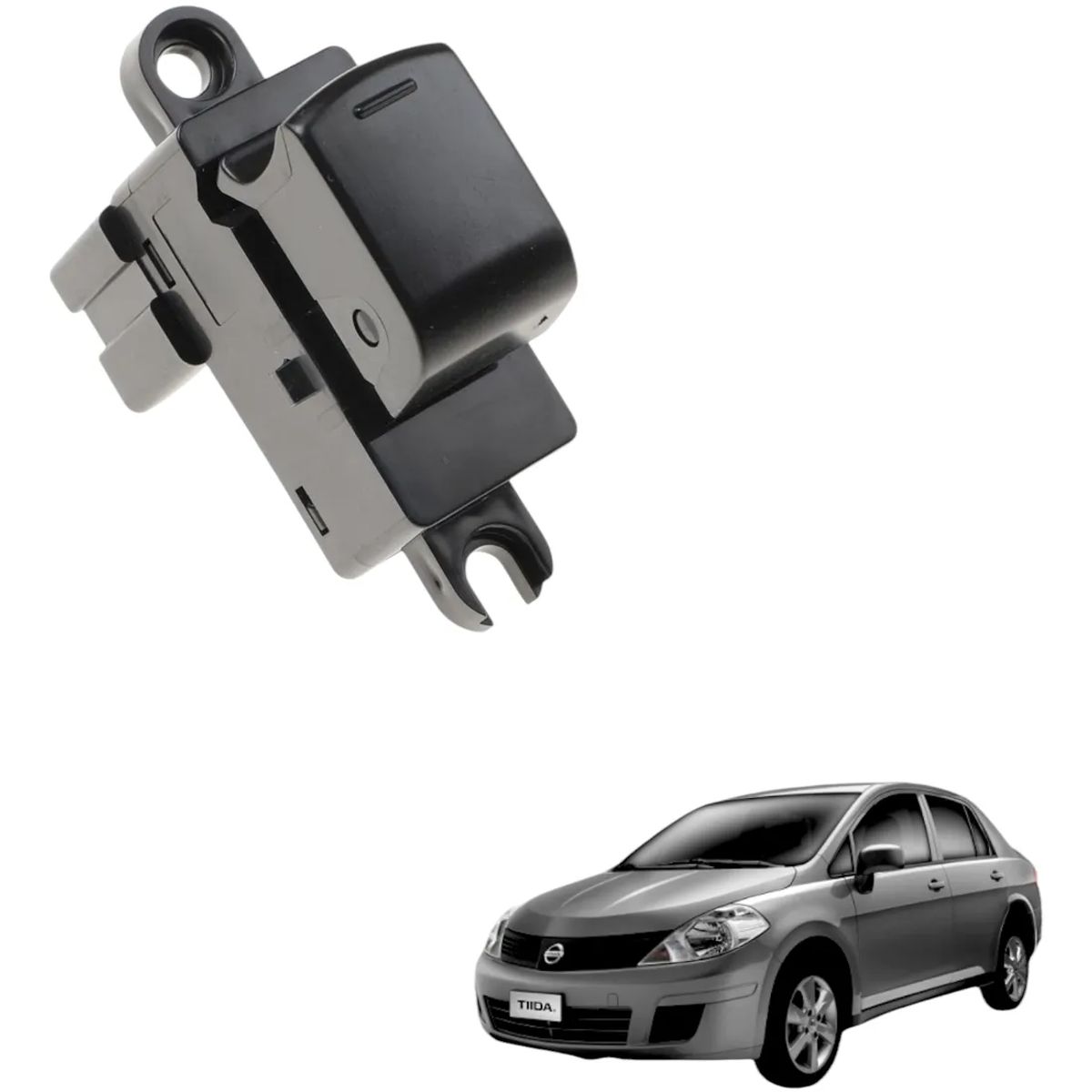 GENERICO - Boton Interruptor Alza Vidrios Comando Nissan Tilda