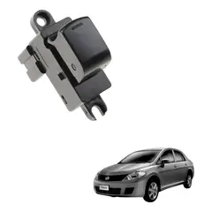 GENERICO - Boton Interruptor Alza Vidrios Comando Nissan Tilda