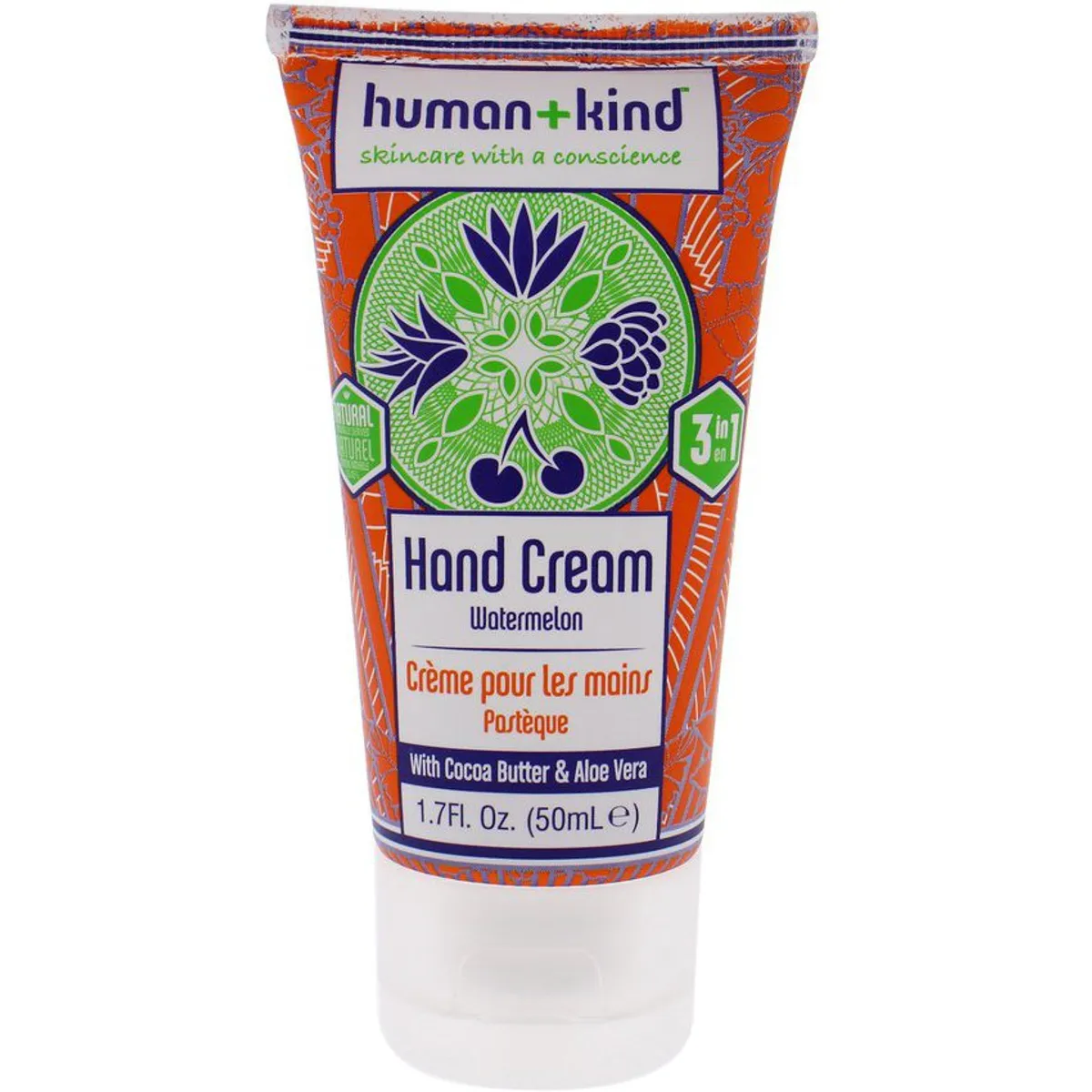 HUMAN KIND - Crema Para Manos Hidratante Sandía 50 Ml Human Kind