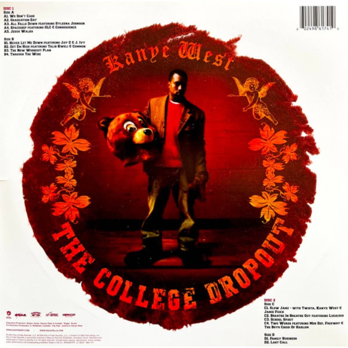 GRUPO LASER DISC - VINILO KANYE WEST THE COLLEGE DROPOUT 2LP